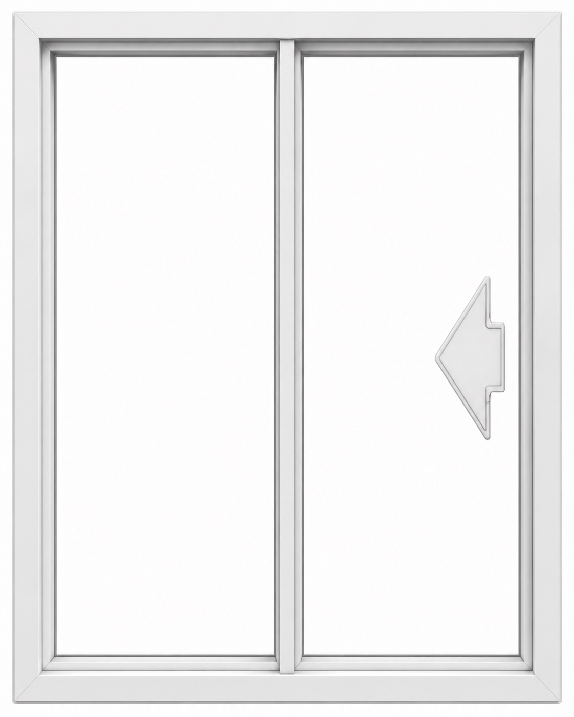 2 Lite Patio Slider