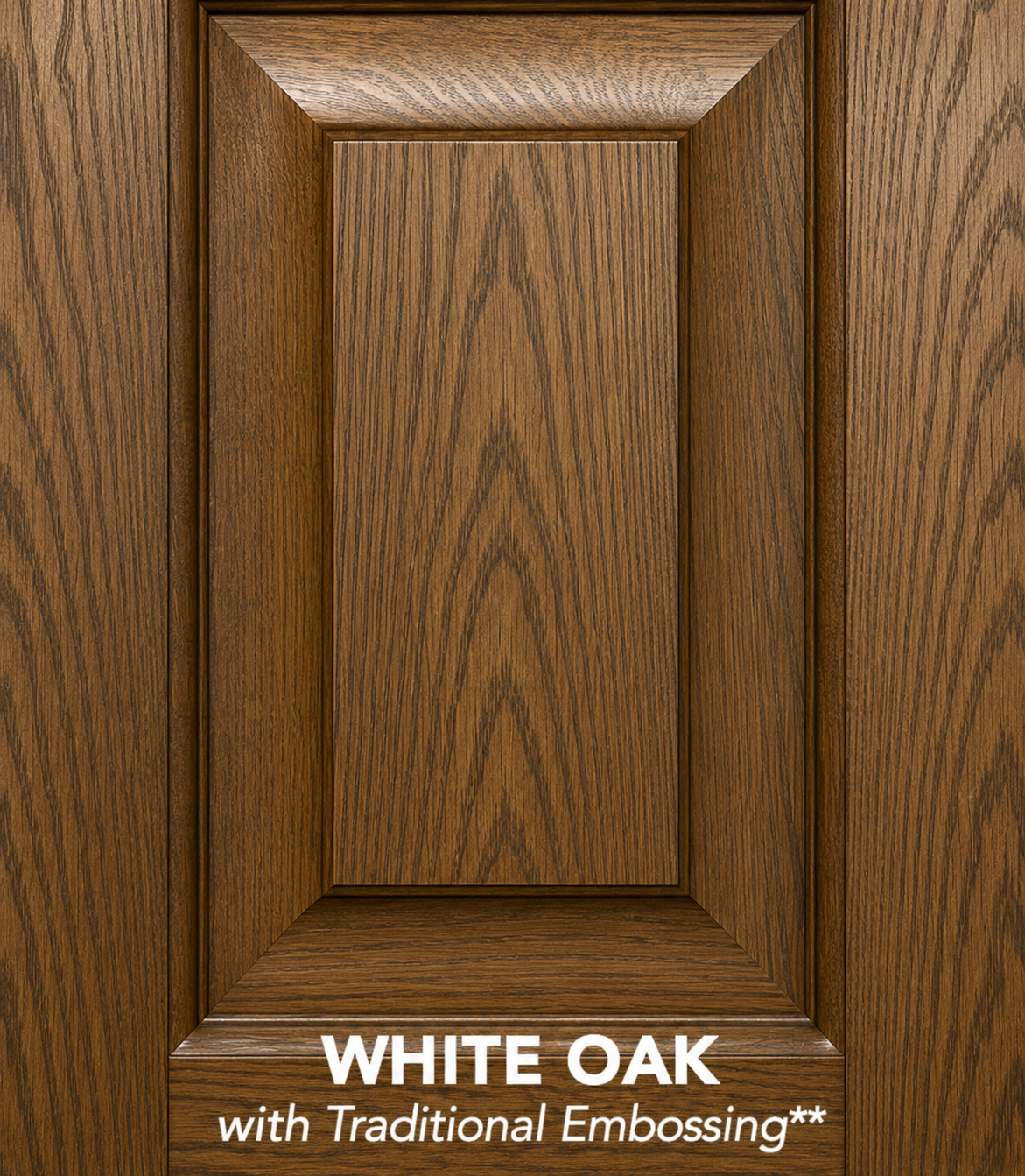 AScent White Oak Traditional Embossing