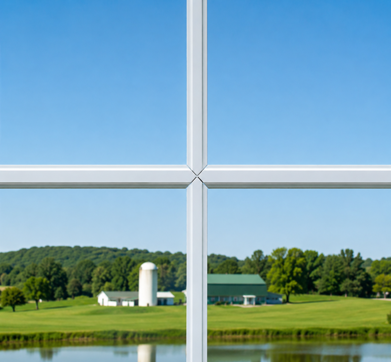 Windows V-Groove Grids